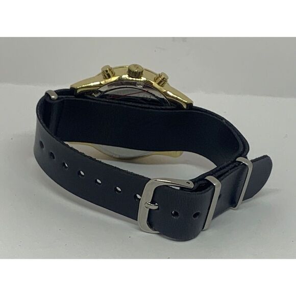 Fossil C141015 Jacqueline Women's Black Leather Analog Dial Quartz Watch E326 - Picture 9 of 11